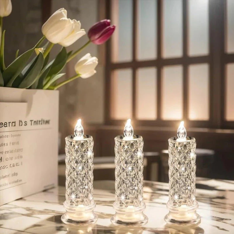 Crystal Candle Light – Romantic Glow,