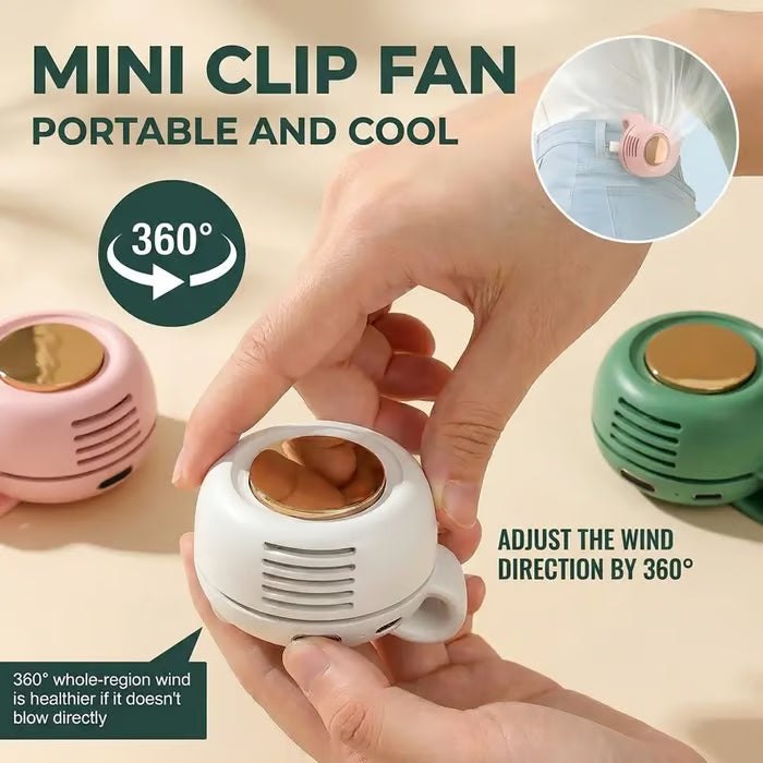 🔥Portable Silent Mini Bladeless Electric Fan