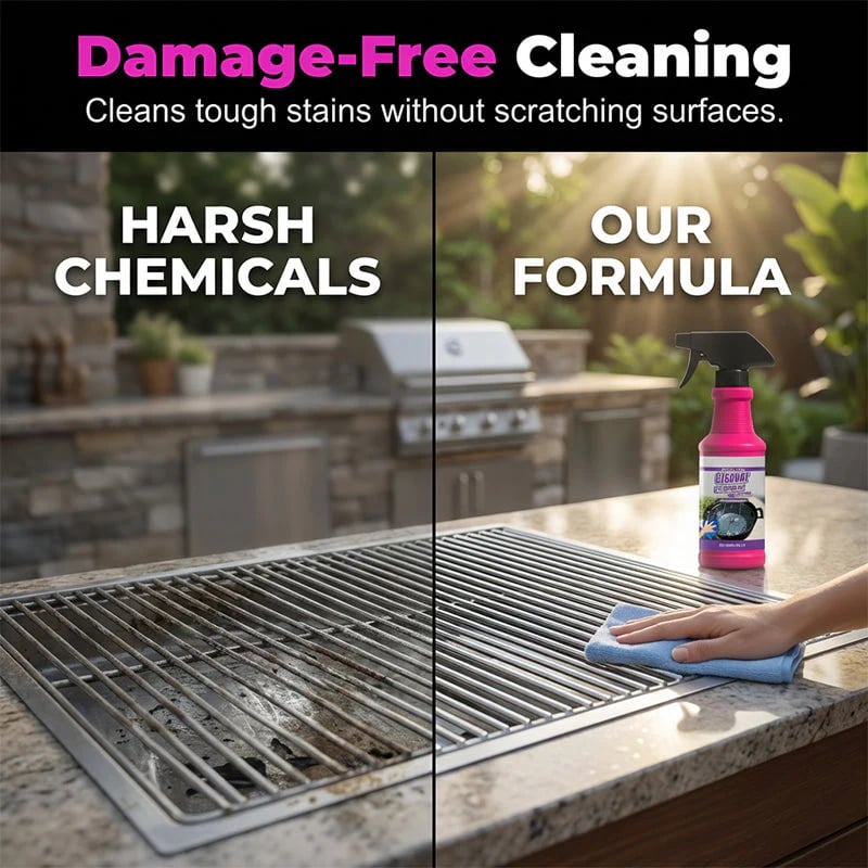 🔥HOT SALE 49% OFF🍖🧼Fast-Acting Heavy-Duty Grill Degreaser Spray✨