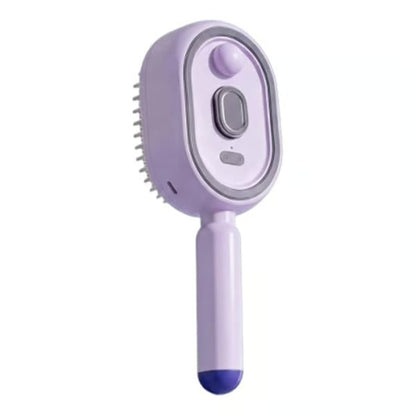 🔥Electric Spray Air Cushion Massage Hair Comb – Anti-Tangle & Essential Oil Mist Brush