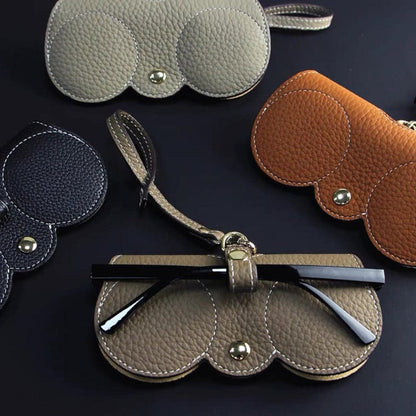 🌸SALE 50% OFF👓️Soft Leather glasses Bag