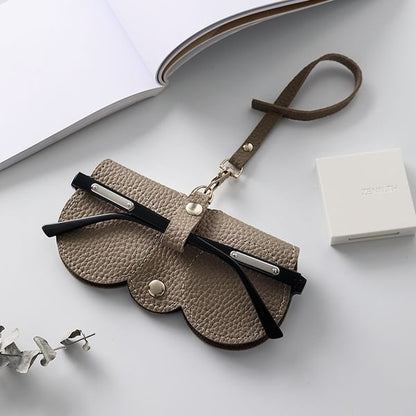 🌸SALE 50% OFF👓️Soft Leather glasses Bag