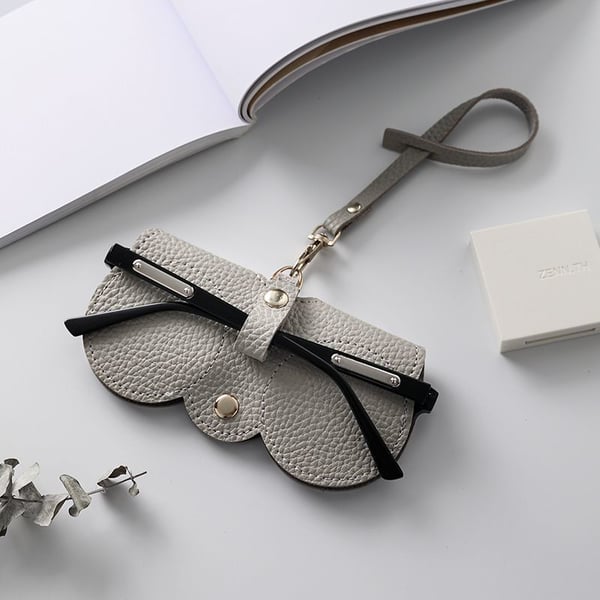 🌸SALE 50% OFF👓️Soft Leather glasses Bag