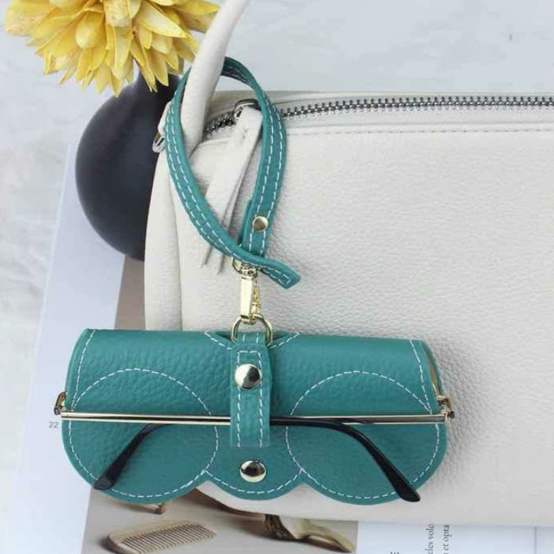 🌸SALE 50% OFF👓️Soft Leather glasses Bag