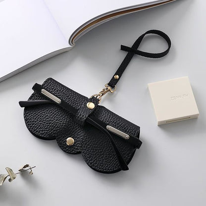 🌸SALE 50% OFF👓️Soft Leather glasses Bag