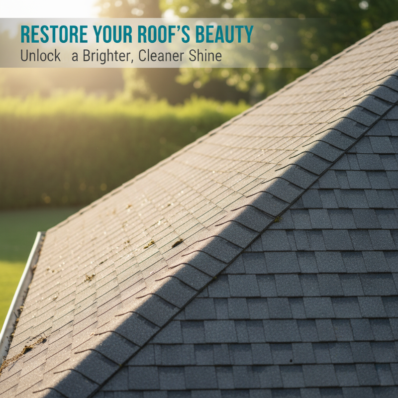 🌧️ Multi-Surface Roof Moss & Algae Cleaner Spray – Spray, Rinse, and Watch It Shine! 🏠✨ Tough on moss, gentle on plants – a cleaner roof in minutes. 🌿💧
